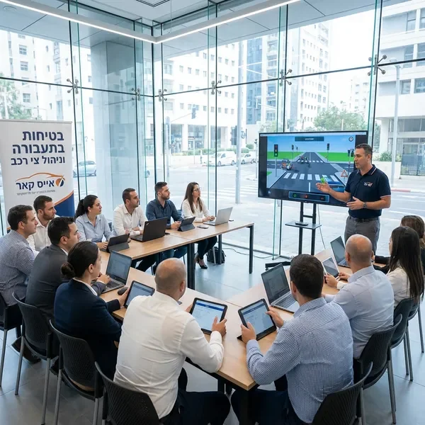 סדנת הדרכת בטיחות אינטראקטיבית עם מדריך מקצועי